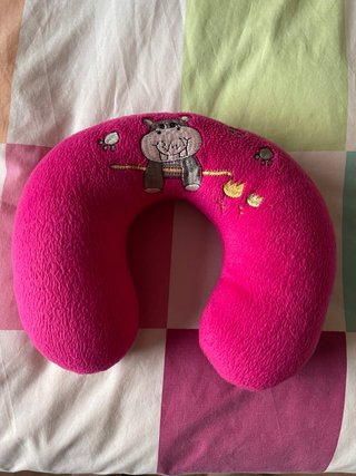 Almohada de Viaje Infantil Rosa