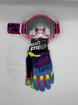 Gafas 100% y Guantes Fox Nuevos 1616