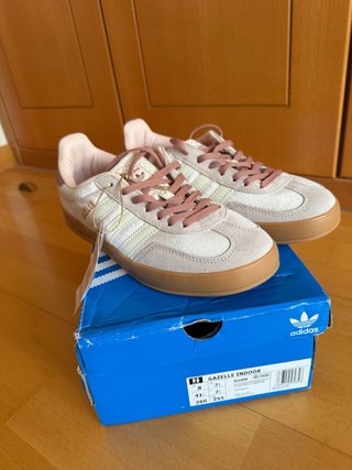 Zapatillas Adidas Gazelle Indoor Rosa T. 41
