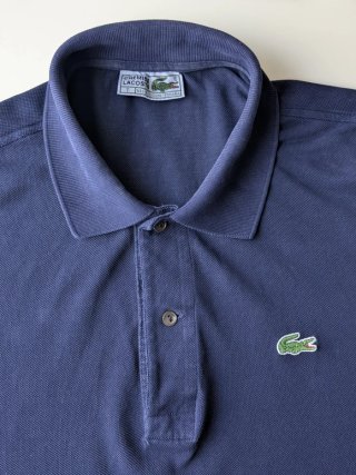 Polo Lacoste, Azul Marino Talla XXL. Manga corta