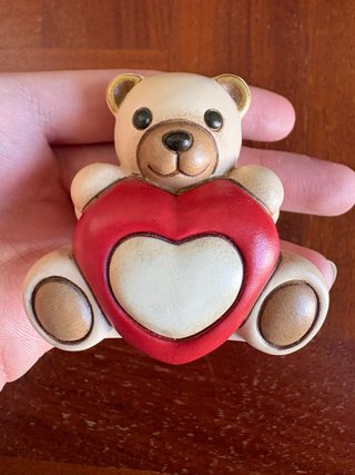 THUN Teddy Amore Me Love You Con Cuore Rosso