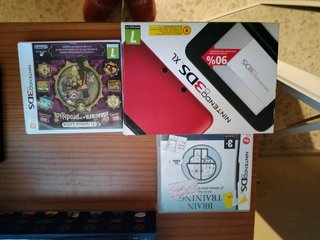 Nintendo 3DS XL Negra con 2 Juegos
