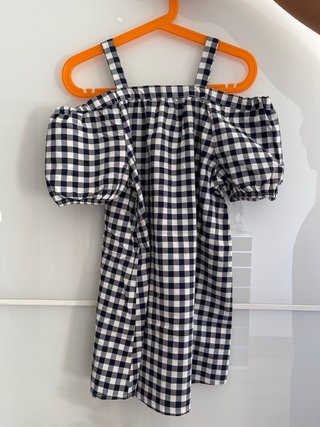 Vestido de Cuadros Talla 7-8