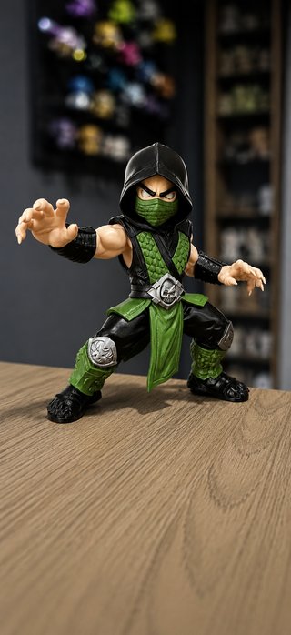 Figura Reptile - Mortal Kombat | 25cm | 3D