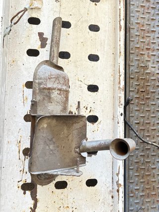 Silenciador Escape Fiat 850