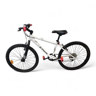 BICICLETA BTWIN ROCKRIDER 300 TALLA 24   BLANCA