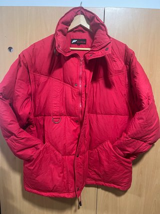Chaqueta de Plumas Roja Talla M