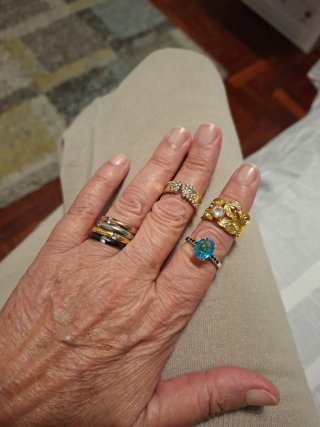 Set de 4 Anillos Variados