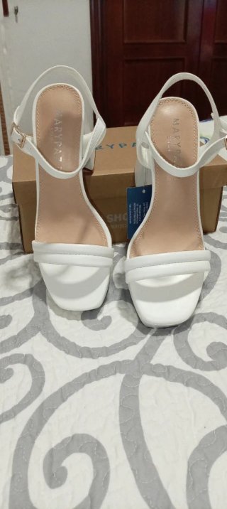 Sandalias Blancas Marypaz Talla 38