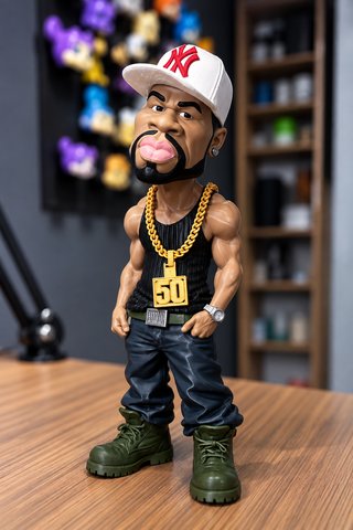 Figura 50 cent | 25cm | 3D