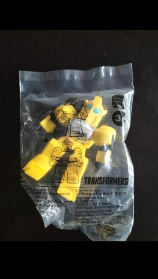 Figura Bumblebee Transformers Burger King
