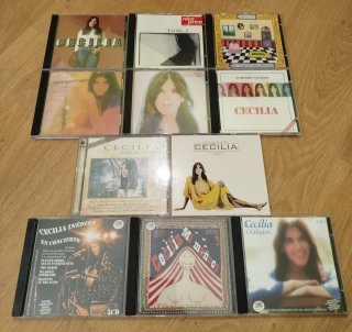 Lote 13 CDs Cecilia