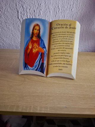 Figura decorativa Oración Corazón de Jesús