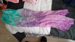 Foulard de seda estampado