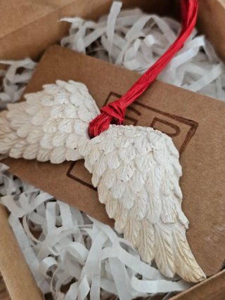 Figura Decorativa Alas de Ángel