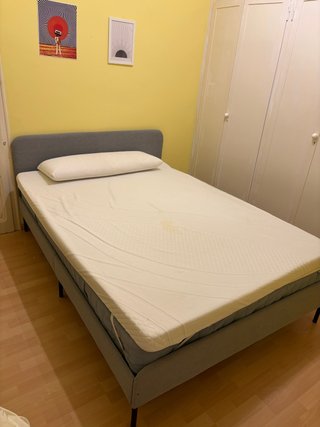 Cama con Colchón y Topper