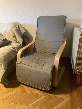 Sillón Ikea gris