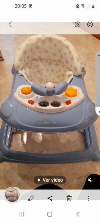 Andador para bebé Asalvo