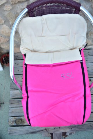 Saco Universal para Carrito de Bebé Rosa