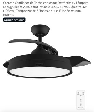 Ventilador de Techo Cecotec EnergySilence Aero
