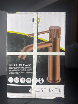Grifo de lavabo Essentiel II cobre cepillado