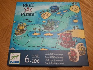 Juego de mesa Bluff Pirate de Djeco