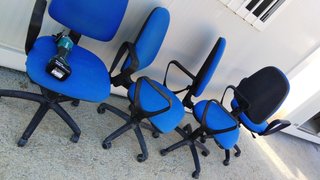 Sillas de Oficina Azules