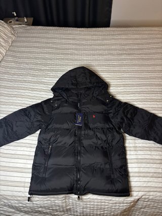 Chaqueta Puffer Ralph Lauren Negra