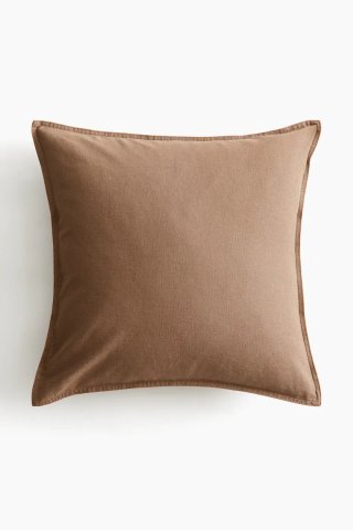 2 Fundas de cojín H&M Home marrón
