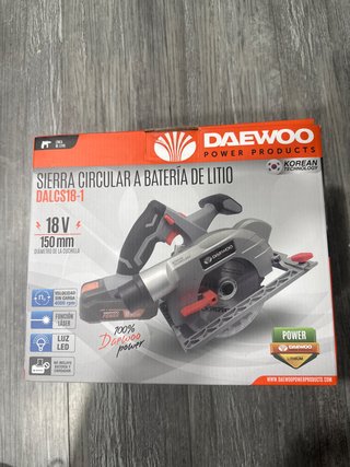 Sierra Circular a Batería Daewoo DALCS18-1