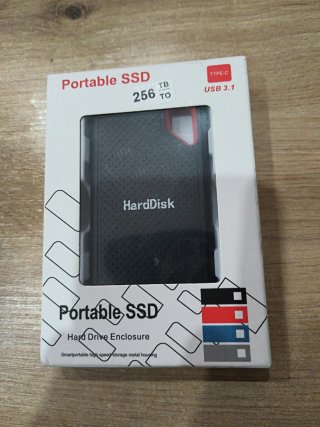 SSD Portátil 256GB USB 3.1