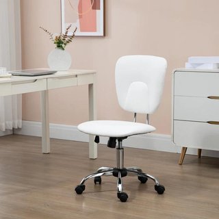 Silla Oficina Giratoria Basculante Blanca