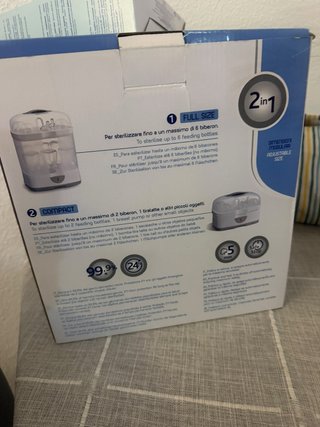 Esterilizador de Biberones 2 en 1