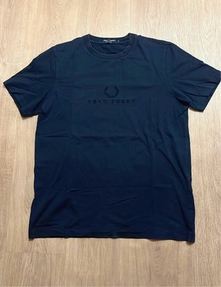 Camiseta Fred Perry Negra Talla M