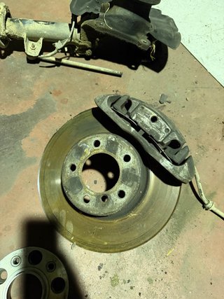 Pinza y Disco de Freno BMW E60