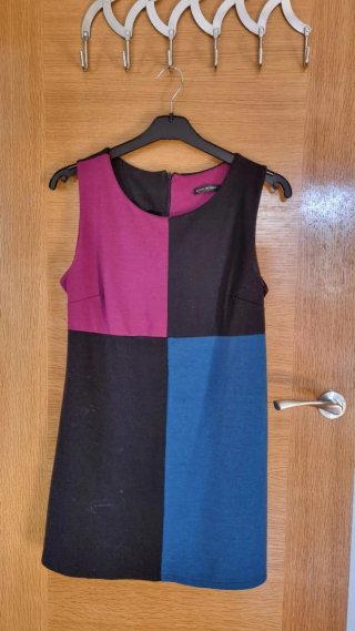 MU 31 - Vestido Easy Wear Multicolor Talla 44