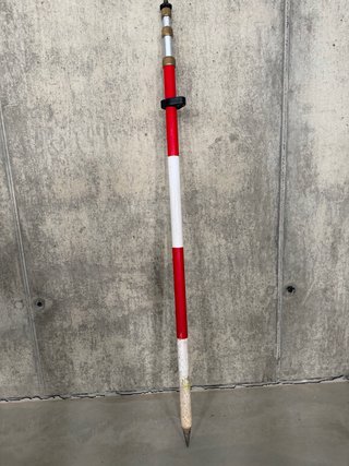 Jalón de topografía extensible 4,50m