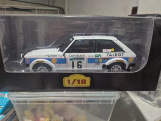 Maqueta Talbot Horizon WRC 1/18