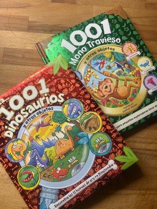 2 libros infantiles de BUSCA Y ENCUENTRA