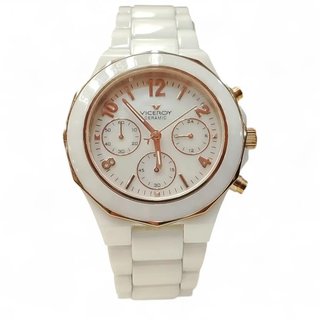 RELOJ VICEROY 47600 BLANCO + CAJA +ESLABONES