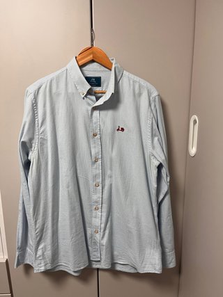 Camisa Scotta de cuadros azul