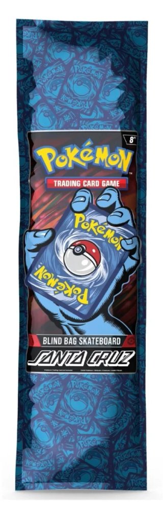 Skateboard Blind Bag Pokémon x Santa Cruz