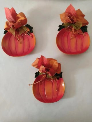 Set de 3 Platos Decorativos Halloween