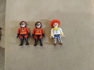 Set de 3 Muñecos Playmobil se cambian