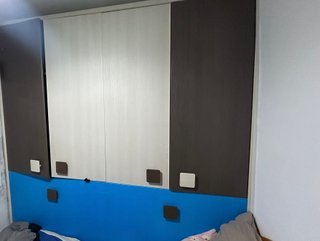 Litera con Cama y Armario Integrado