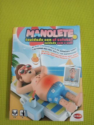 Juego de mesa Manolete, cuidado con el solete