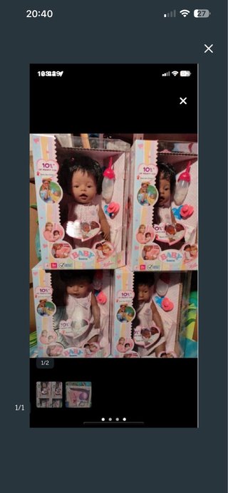 4 Muñecas Baby Born en su caja original
