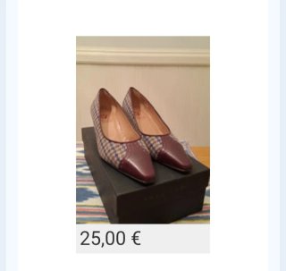 Zapatos Sara Navarro Talla 37