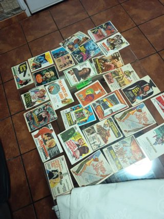Folleto de películas  años 60  son 27 ud