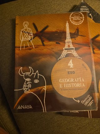 Libro de Geografía e Historia 4 ESO - Trimestre 1